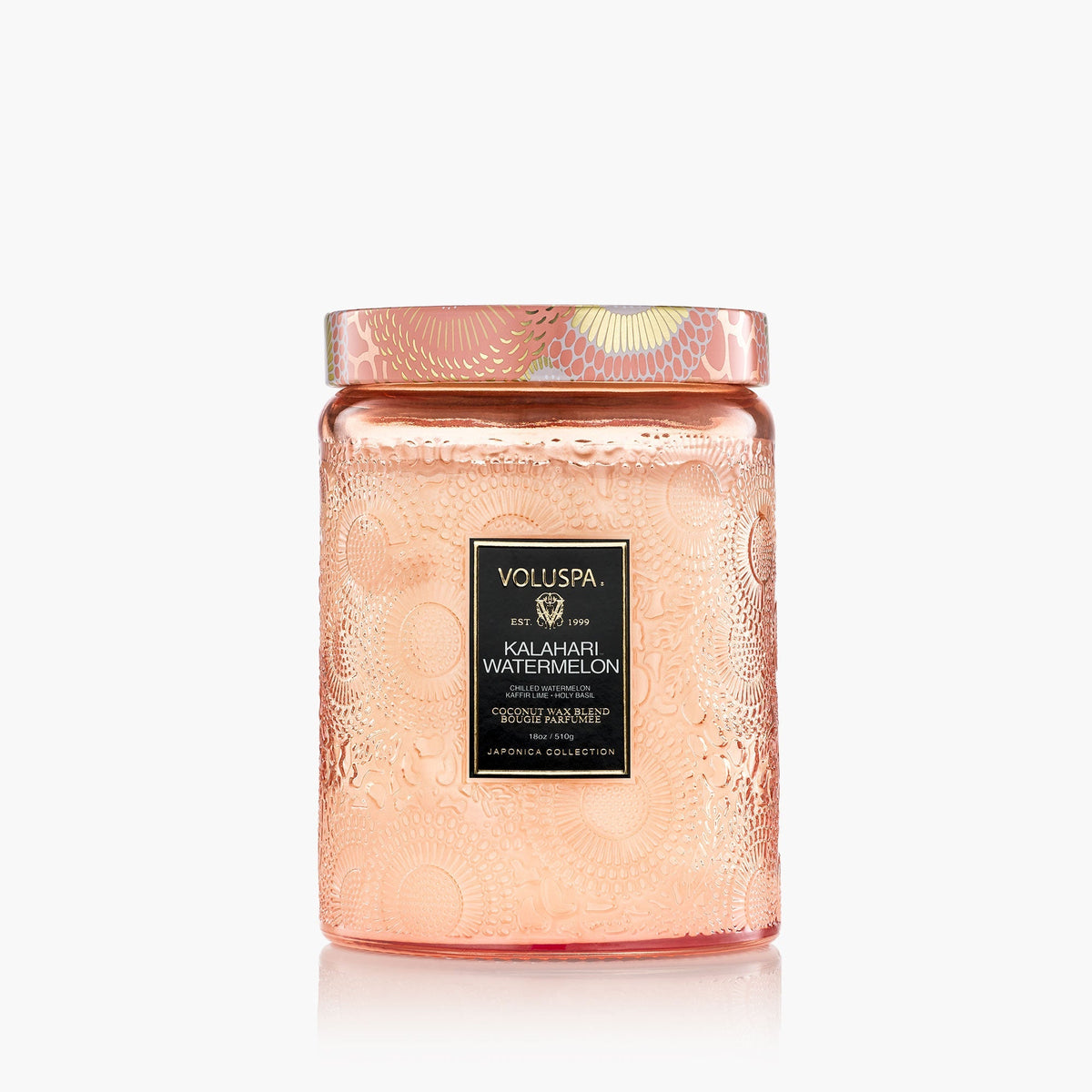 Voluspa Kalahari Watermelon Glass Jar Candle 18 oz.