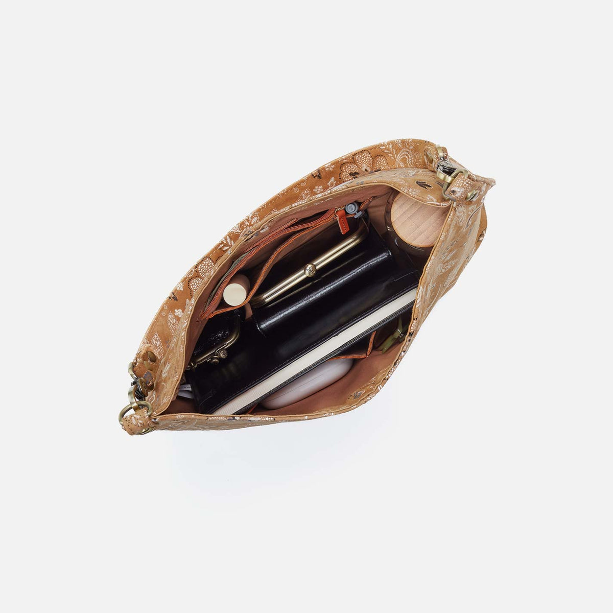 Hobo Pier Leather Shoulder Bag - Country Road Bloom