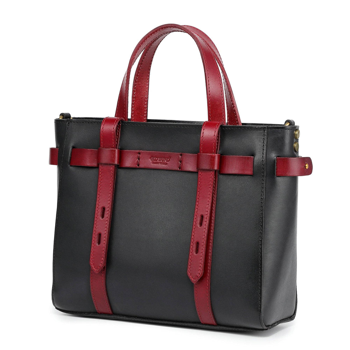 Old Trend Westland Leather Mini Tote Bag - Black