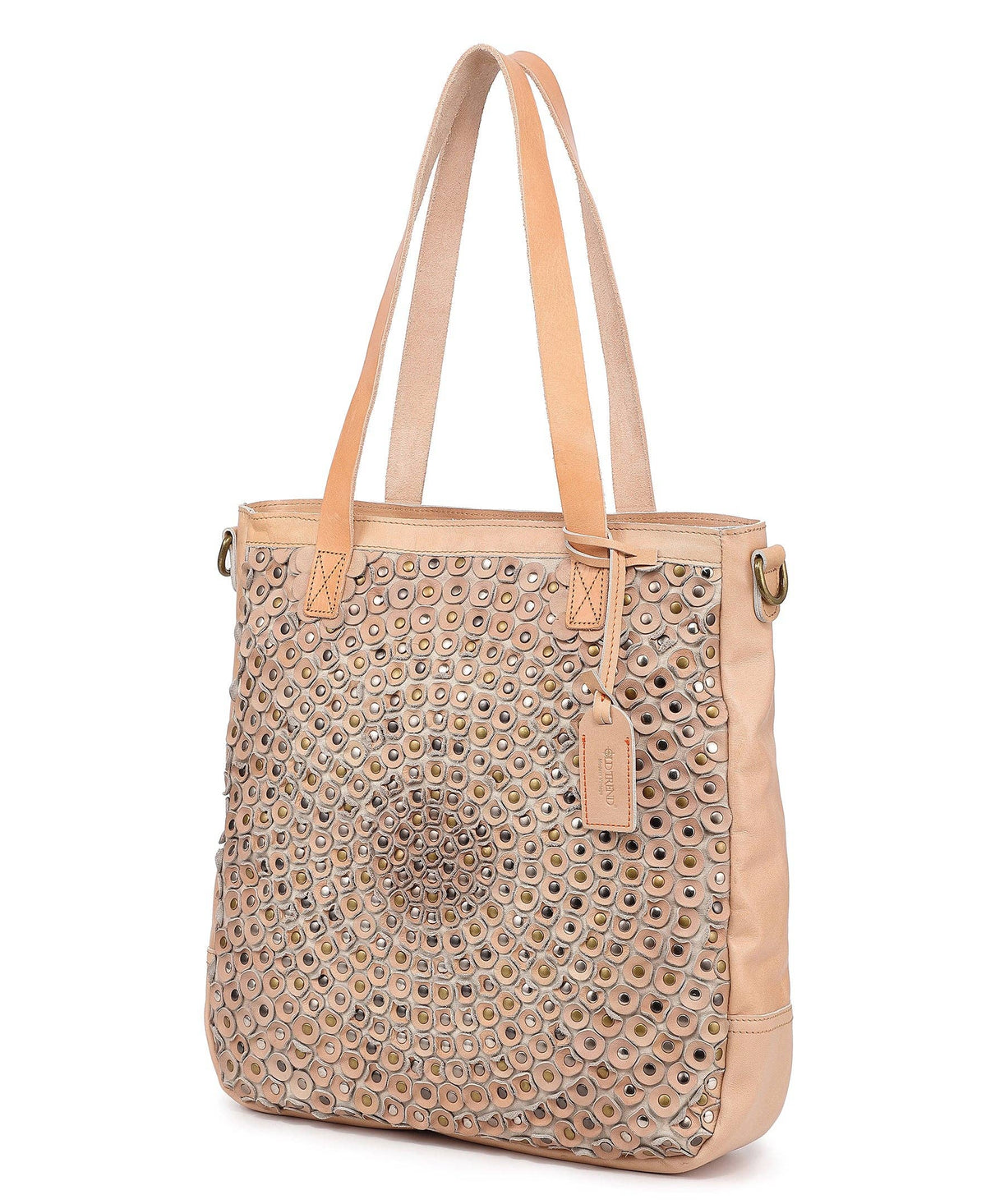 Old Trend Stellar Stud Tote - Beige
