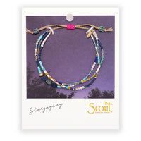 Scout Mixed Media Bracelet - Truth / Lapis / Gold