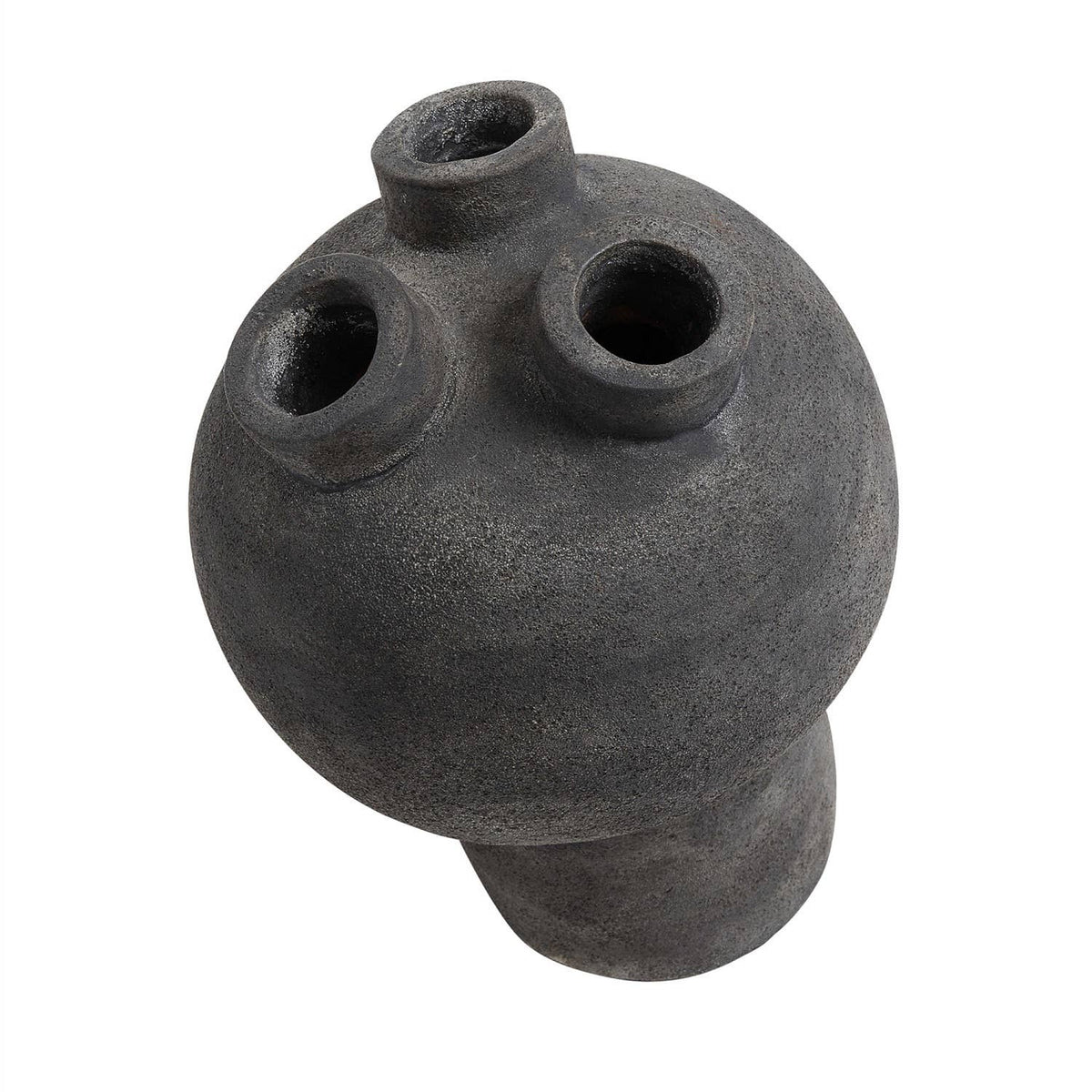 MUUBS Crop Vase - Dark Grey / Black