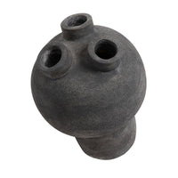 MUUBS Crop Vase - Dark Grey / Black