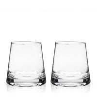 Viski Raye™ Burke Crystal Whiskey Glasses - Set of 2