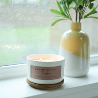 Milkhouse Candle Co. Brown Butter Pumpkin Signature Statement Candle 10 oz