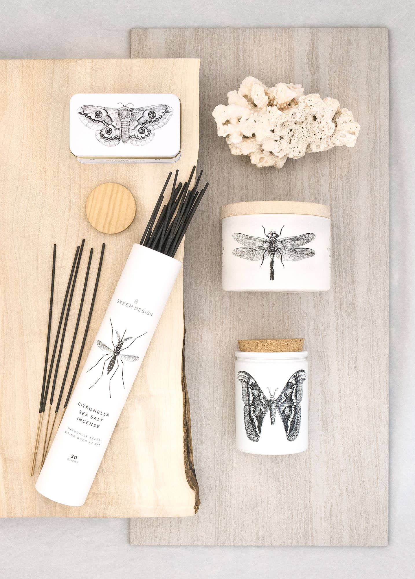 SKEEM Citronella Sea Salt Incense - Thumbnail 2