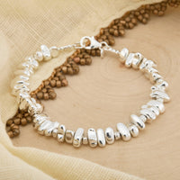 Silpada 'Collected Beauty'  Silver Hematite Bracelet