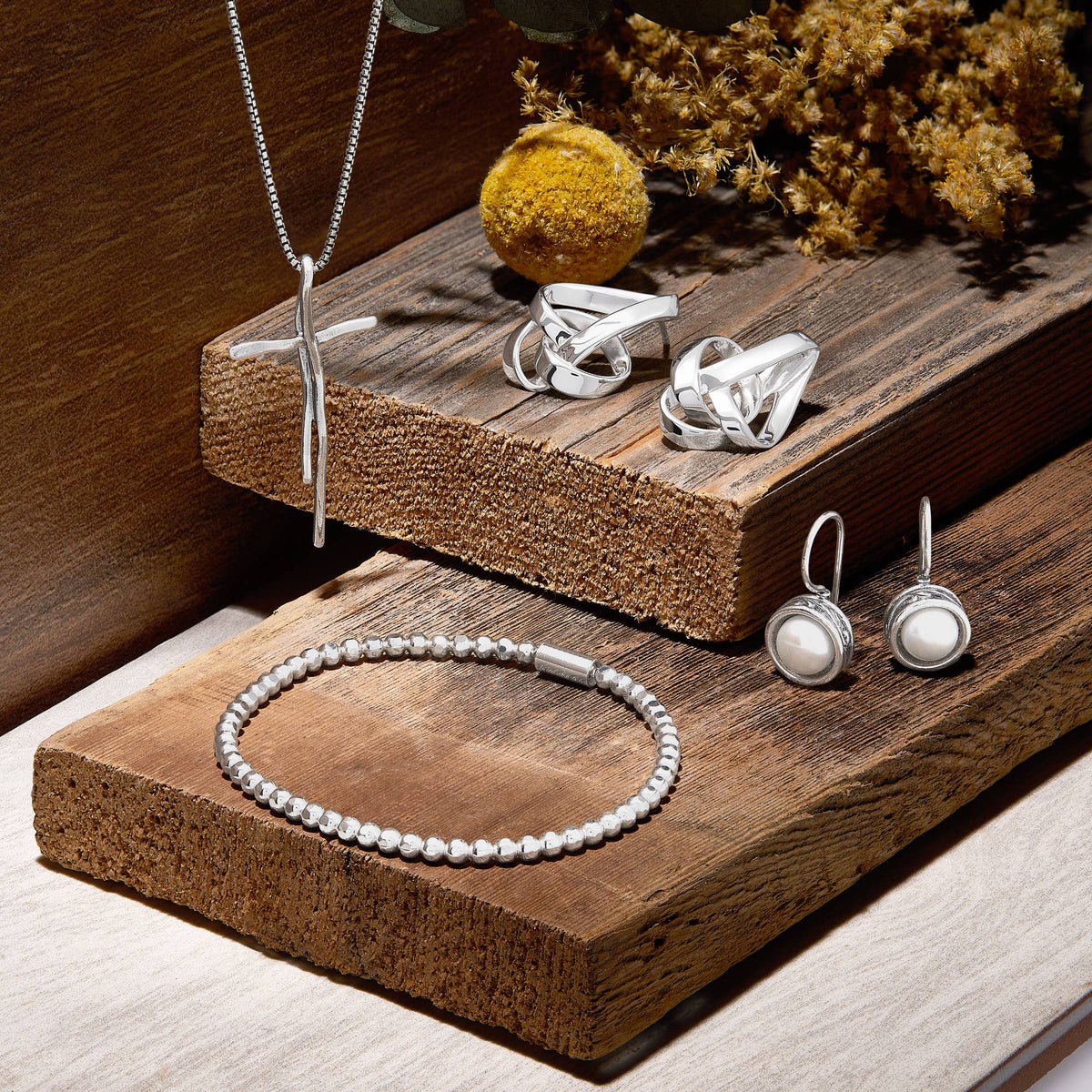 Silpada 'Modern Fairytale' Fresh Water Pearl Drop Earrings in Sterling Silver