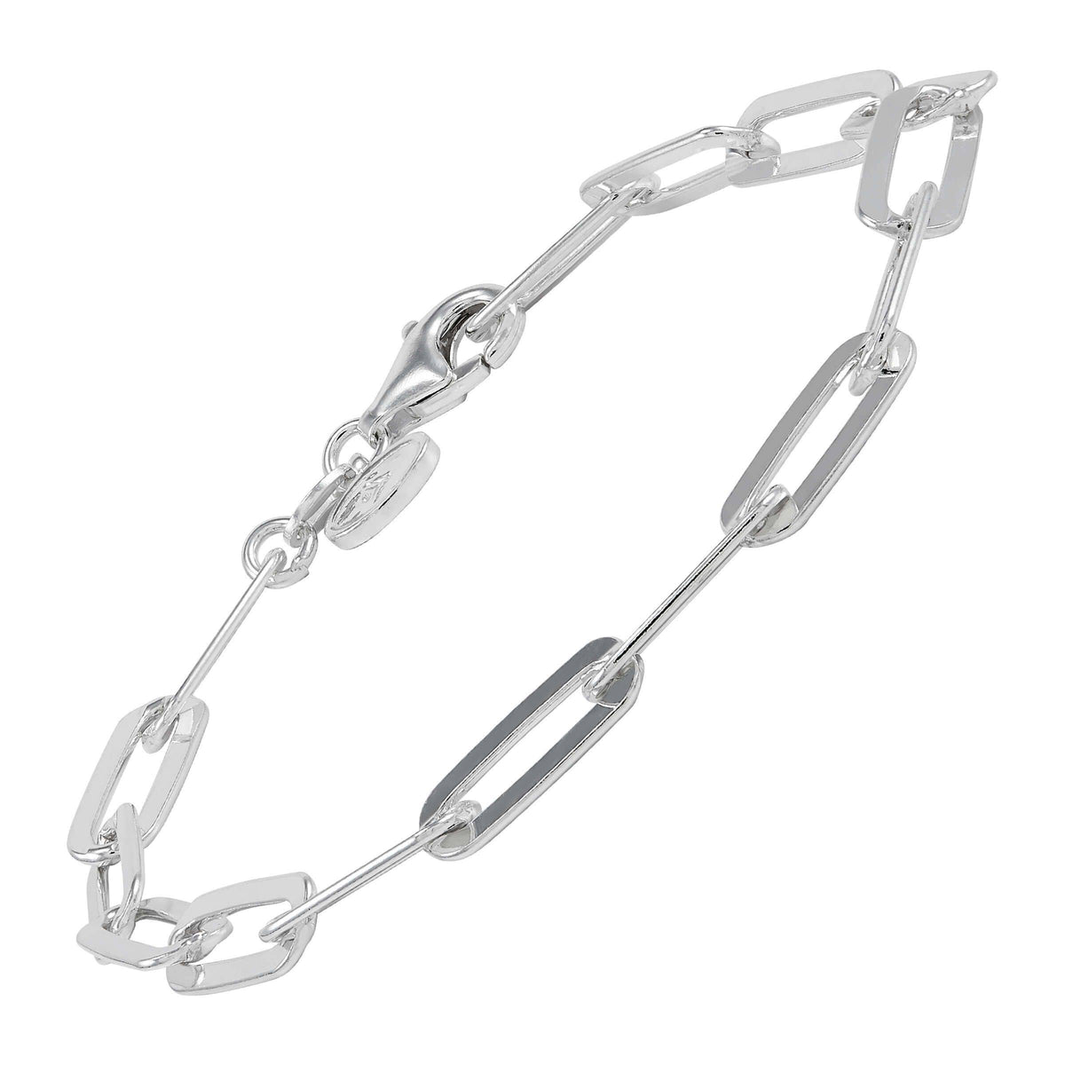 Silpada Falling Paperclips Bracelet, Sterling Silver