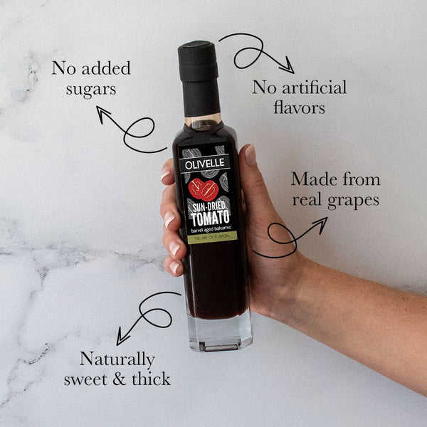 Olivelle Sun Dried Tomato Barrel Aged Balsamic 100ml.