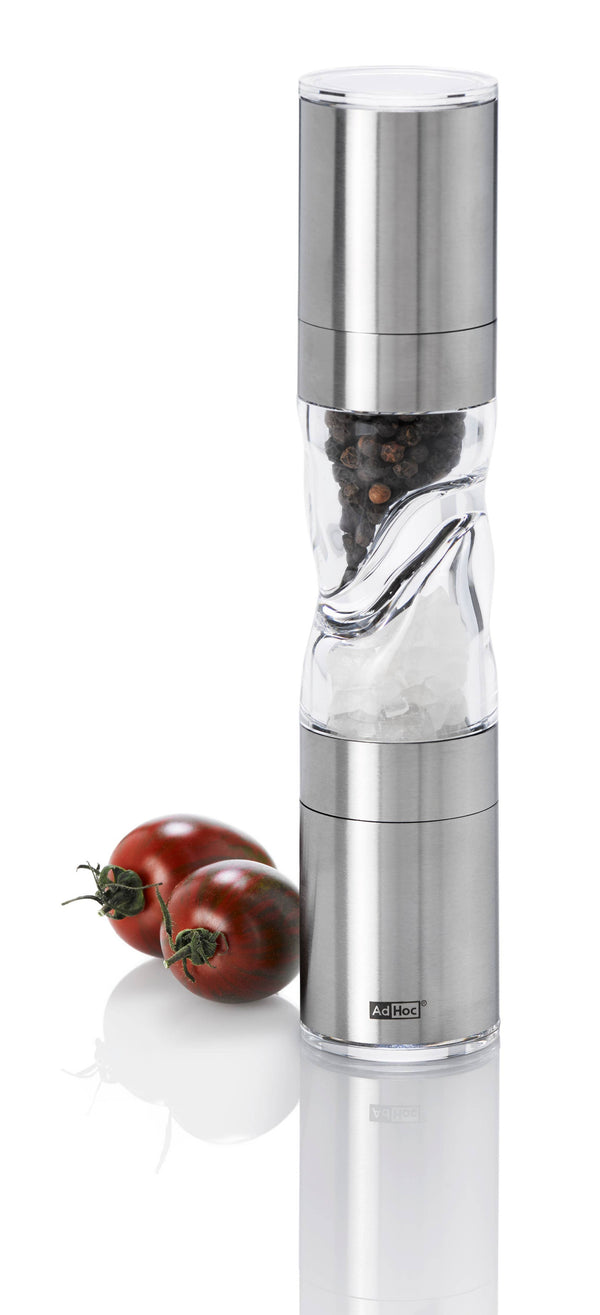 AdHoc Duomill Pure Salt and Pepper Combo Mill