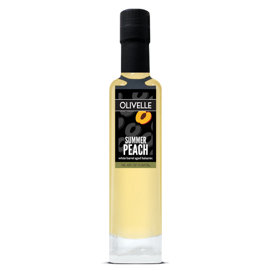 Olivelle Summer Peach White Barrel Aged Balsamic 100ml.