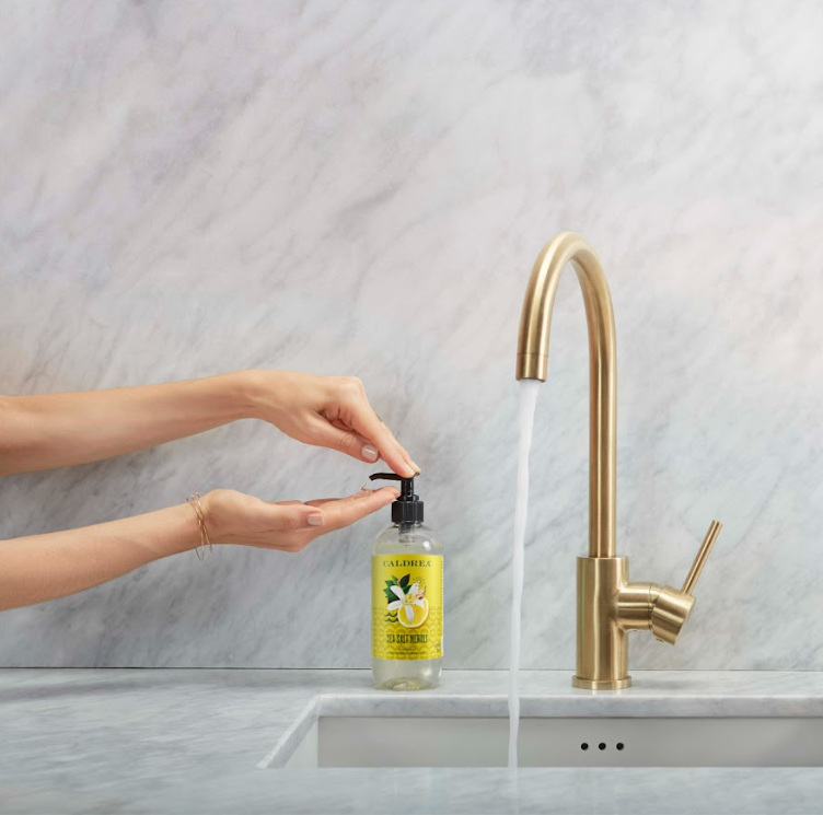 Caldrea Sea Salt Neroli Hand Soap with Aloe Vera & Olive Oil