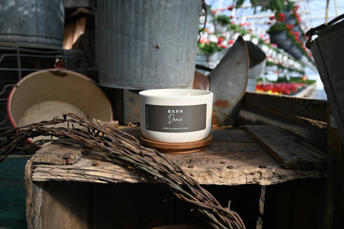 Milkhouse Candle Co. Barn Dance Signature Statement Candle 10 oz.