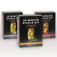 Pearl & Johnny Pickle Kit Refills - Dill-icious, Fire & Spice & Sweet Dreams