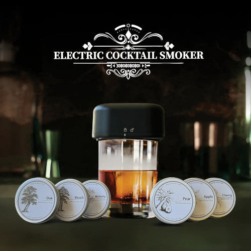 Cork Pops Electric Cocktail Smoker Kit with Smoking Chips