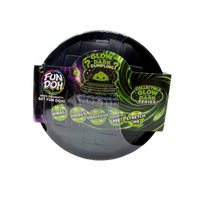 Fun Doh Glow-in-the-Dark Mystery Dumpling Squishy Toy Black