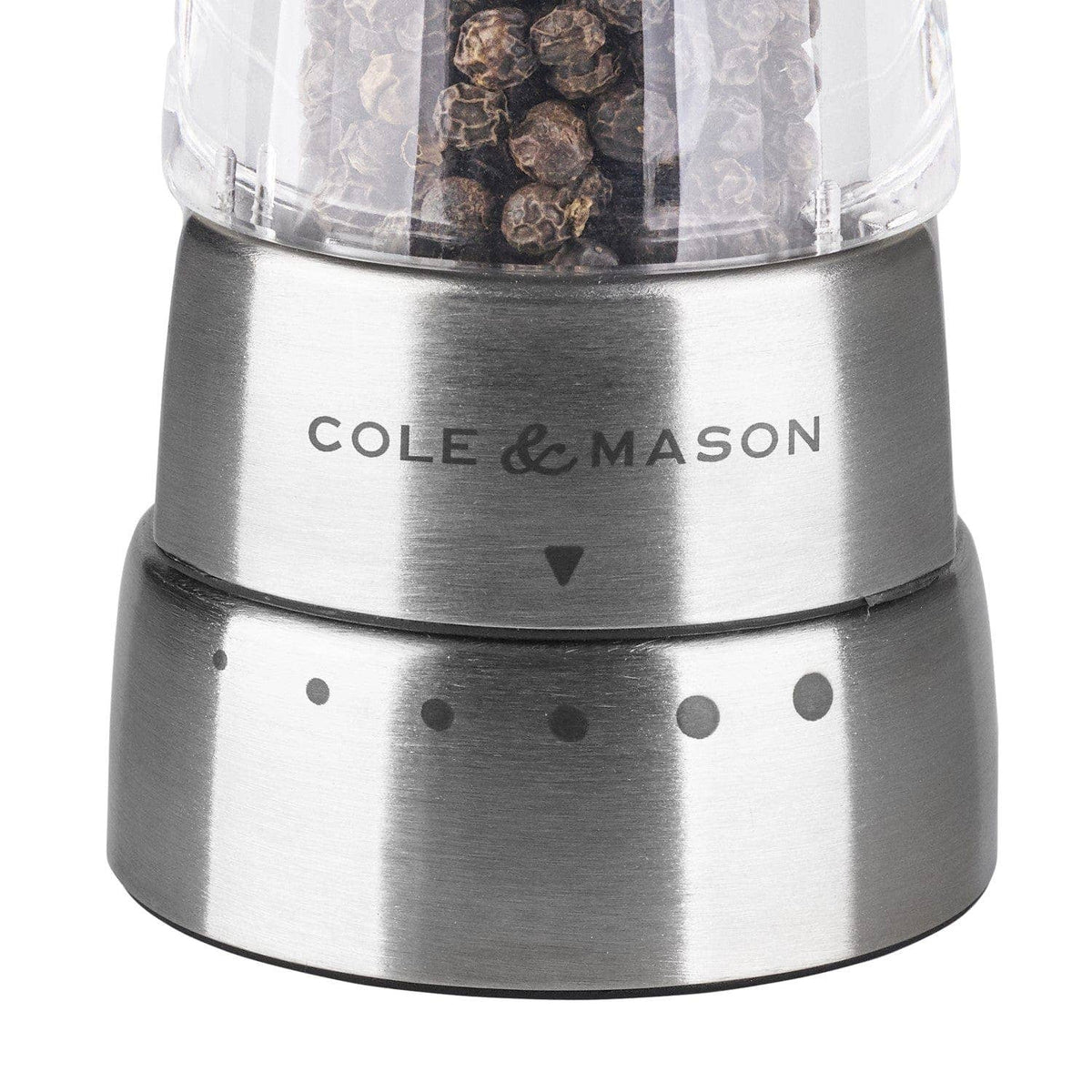 Cole & Mason Derwent Salt & Pepper Mill Gift Set, Stainless Steel