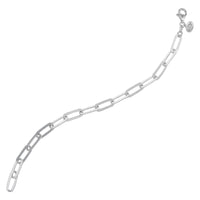 Silpada Falling Paperclips Bracelet, Sterling Silver