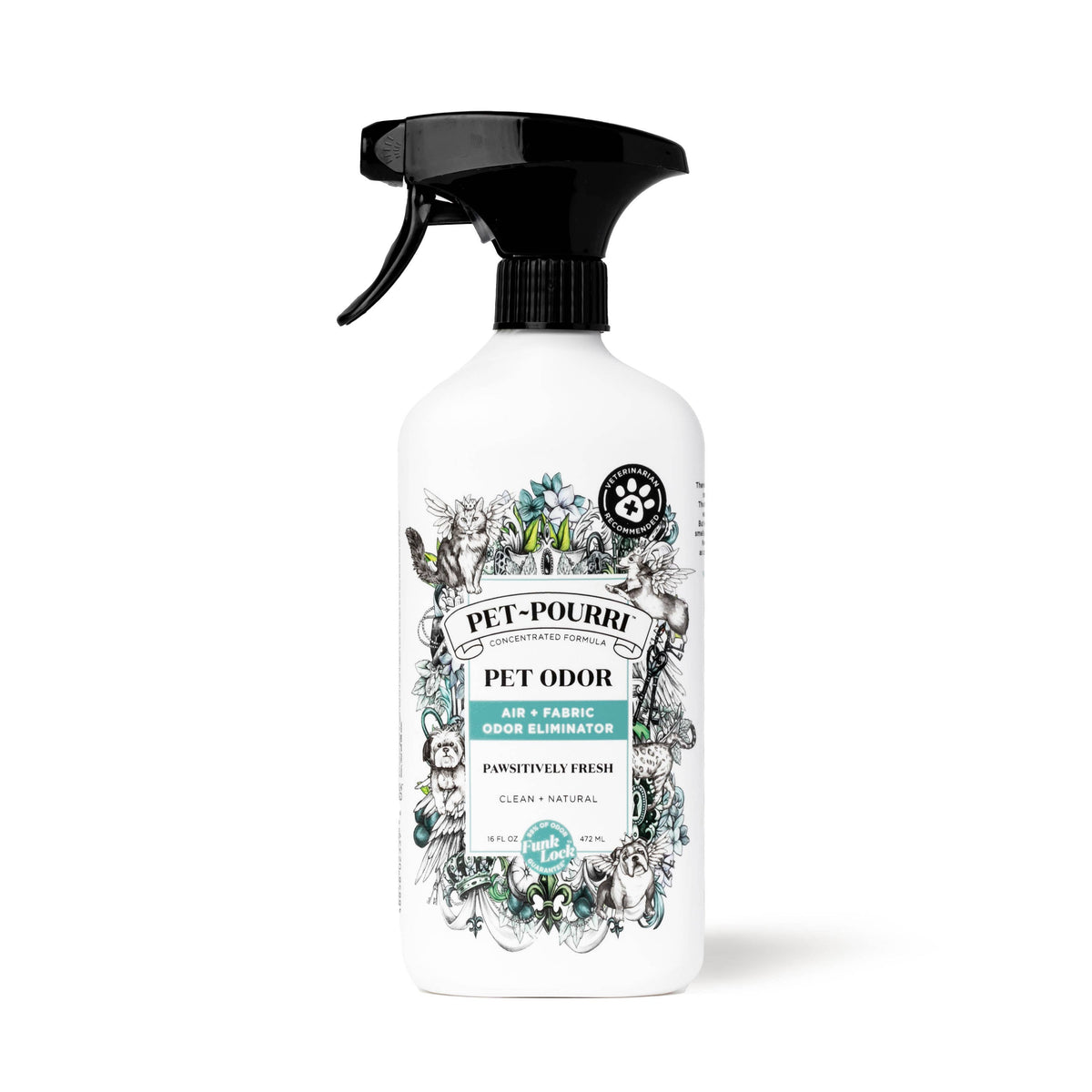 Pet~Pourri Pawsitively Fresh Air+Fabric Odor Refresher 16 oz.