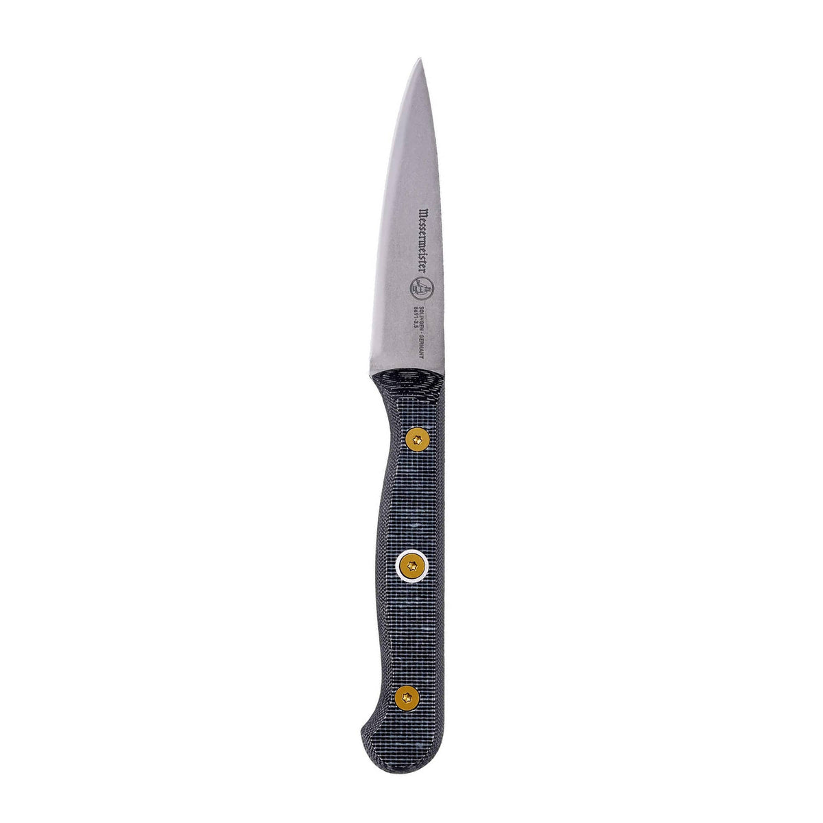 Messermeister Custom 3.5 Inch Paring Knife - Black