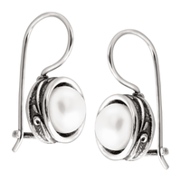 Silpada 'Modern Fairytale' Fresh Water Pearl Drop Earrings in Sterling Silver