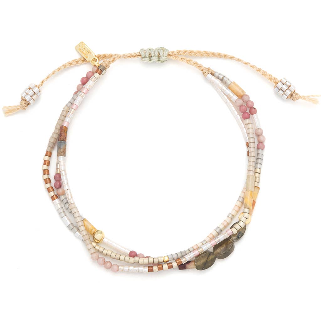 Scout Mixed Media Bracelet - Magic / Labradorite / Gold