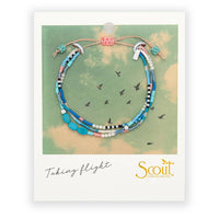 Scout Mixed Media Bracelet - Sky / Turquoise / Silver