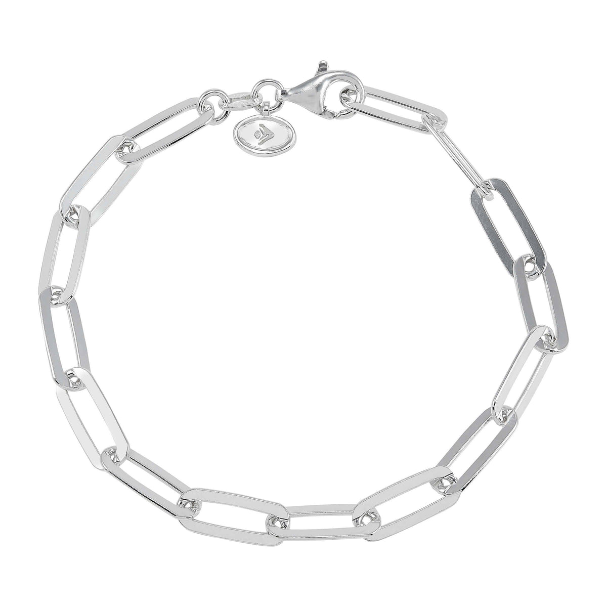 Silpada Falling Paperclips Bracelet, Sterling Silver