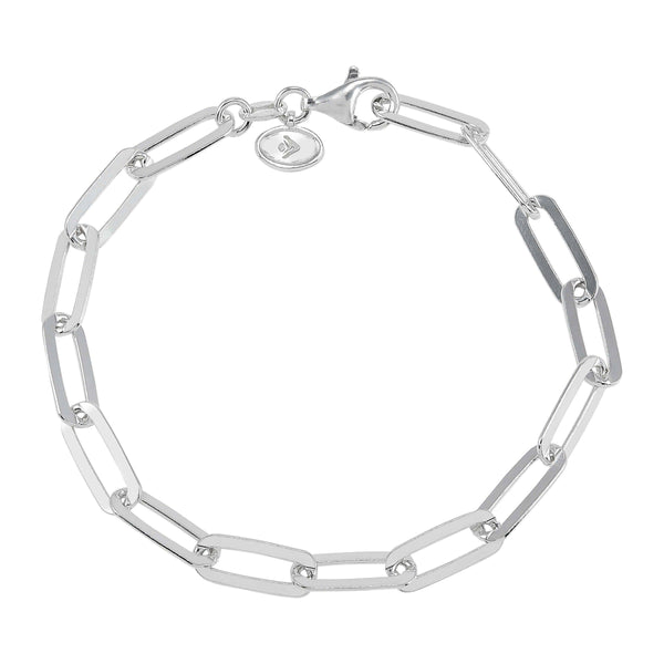 Silpada Falling Paperclips Bracelet, Sterling Silver