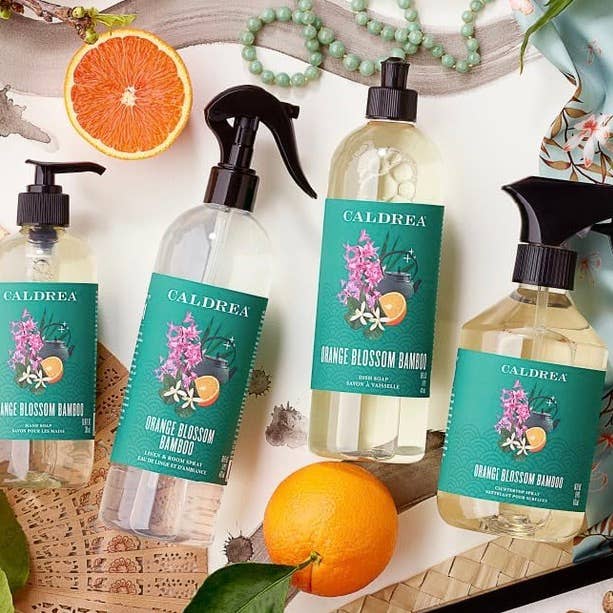 Caldrea Orange Blossom Bamboo Hand Soap with Aloe Vera & Olive Oil