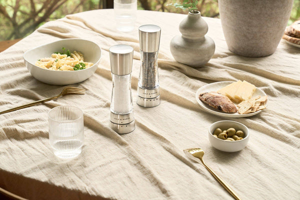 Cole & Mason Derwent Salt & Pepper Mill Gift Set, Stainless Steel