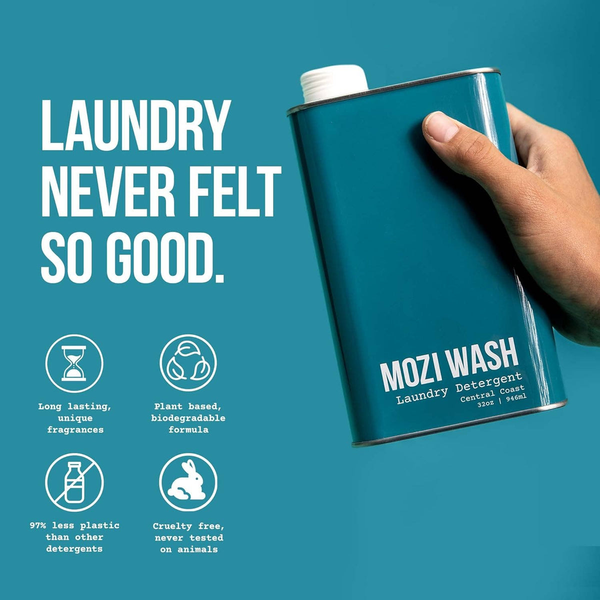 Mozi Wash Central Coast Laundry Detergent