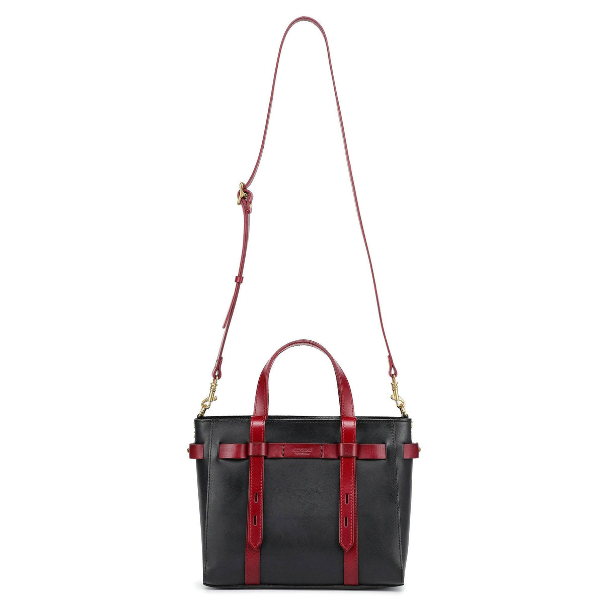 Old Trend Westland Leather Mini Tote Bag - Black