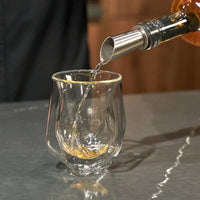 Viski Alchemi™ Double Walled Aerating Whiskey Tasting Glass