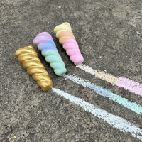 Twee Made Unicorn Horns Side Walk Chalk