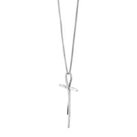 Silpada 'Organic Cross' Pendant Necklace in Sterling Silver