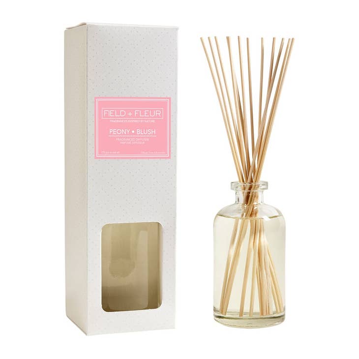 Hillhouse Naturals Field+Fleur Peony Blush Reed Diffuser