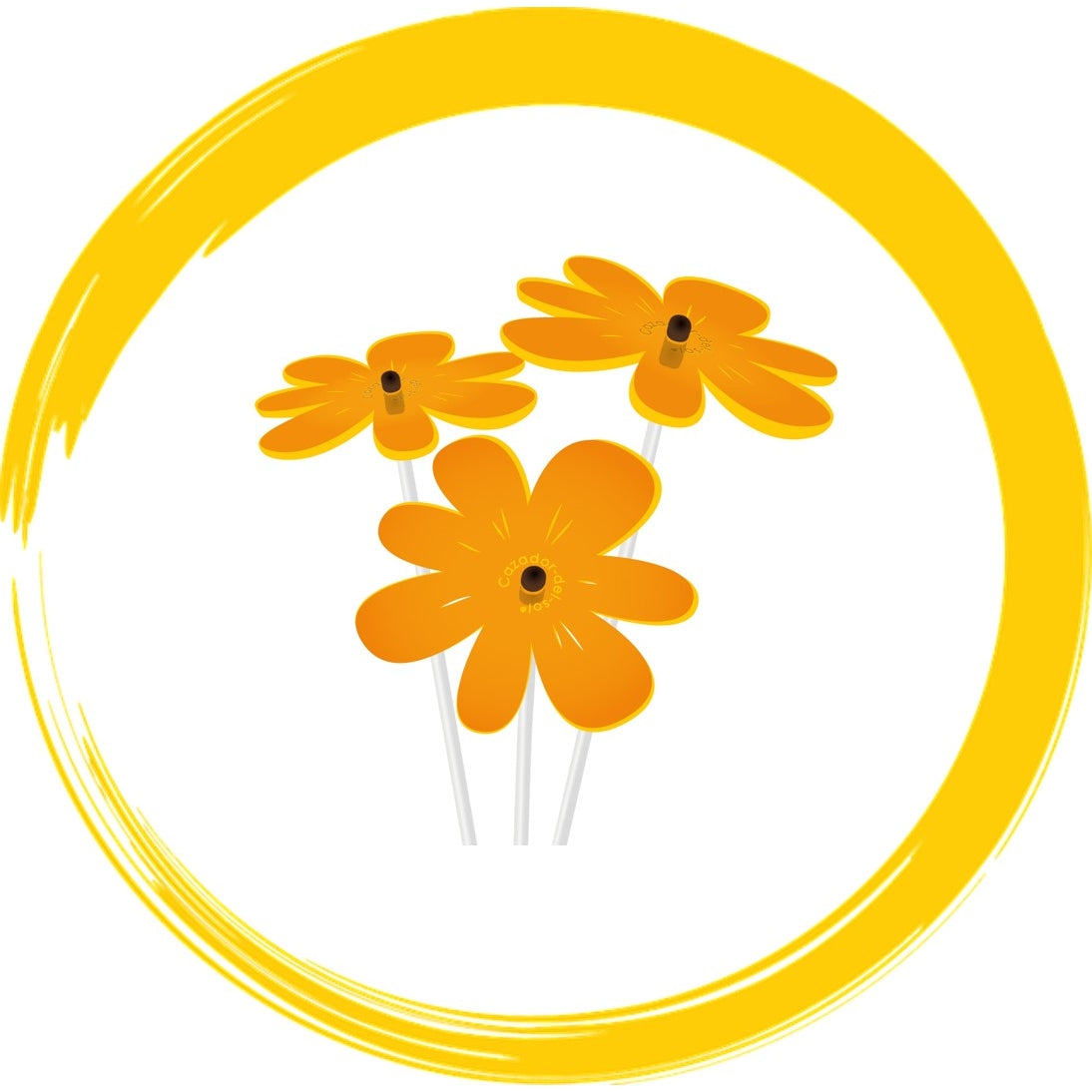 Cazador-del-sol Suncatchers Bouquet of Sunflowers | Nea | Small flower shaped