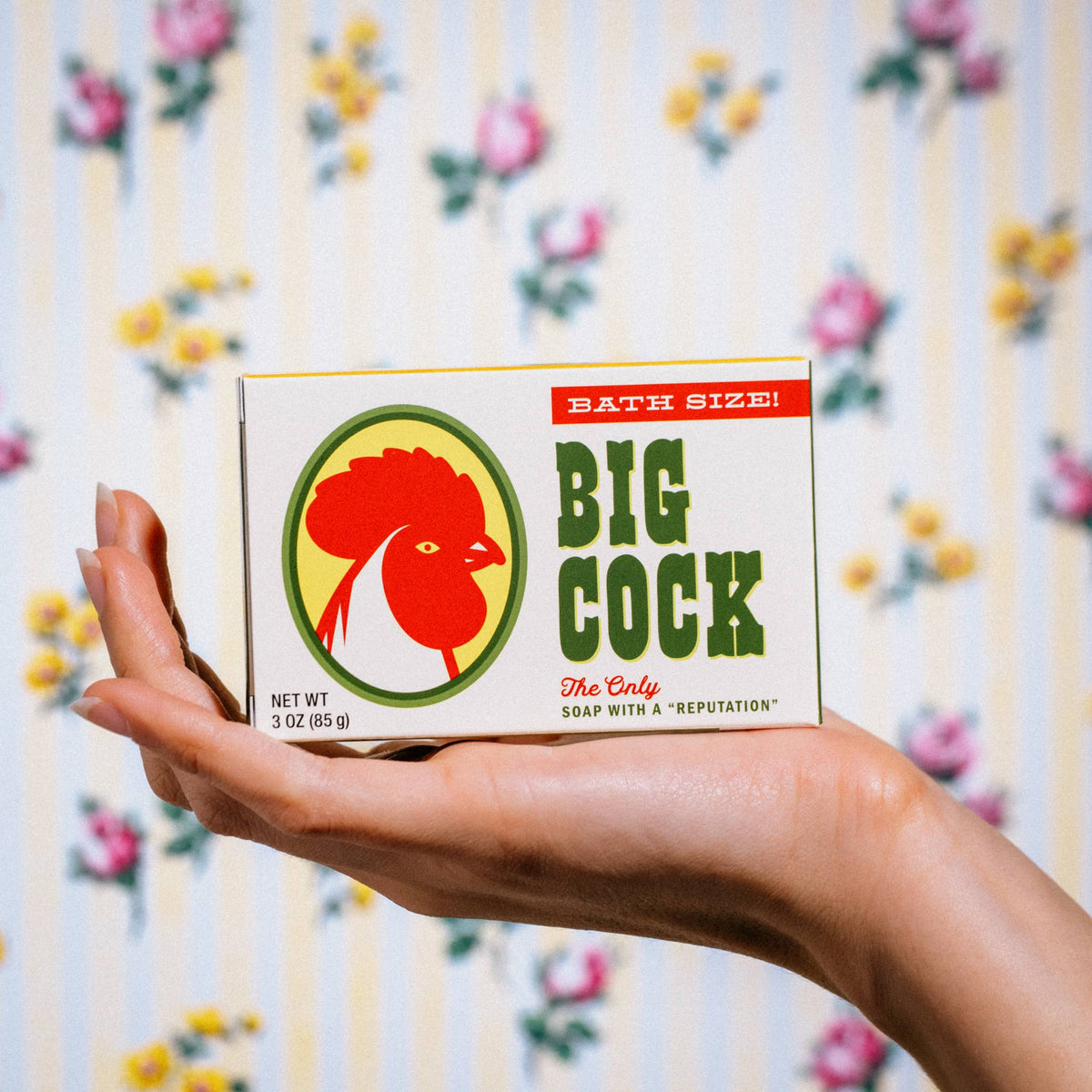 Whiskey River Soap Co. Big Cock Triple Milled Boxed Bar Soap | Funny Soap