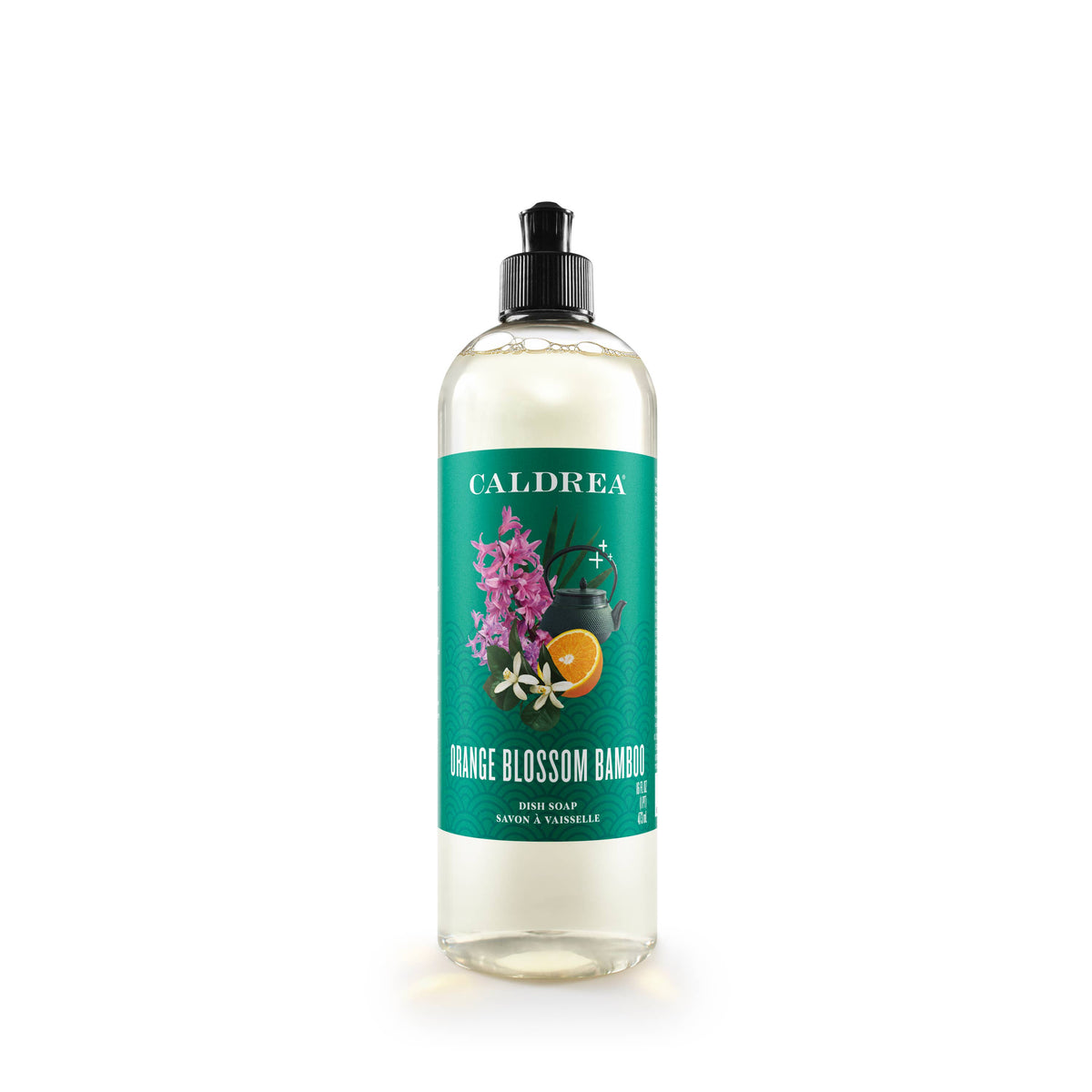 Caldrea Orange Blossom Bamboo Dish Soap with Aloe & Orange Peel Oil