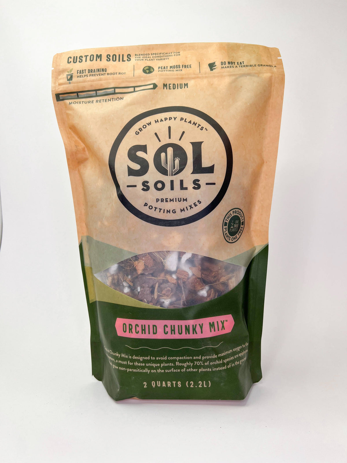 Sol Soil (2Qt) Orchid Chunky Mix