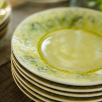 Costa Nova Maderia Lemon Green Dinnerware