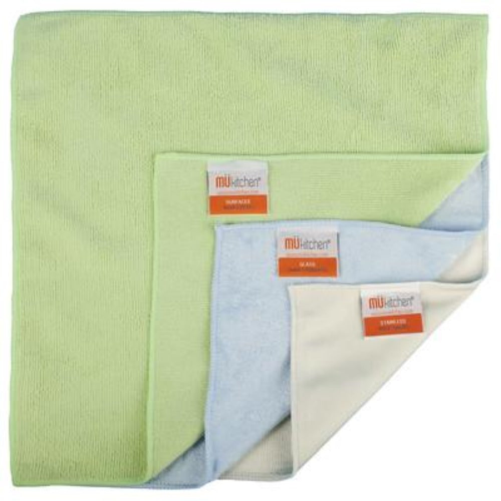 Mukitchen Microfiber Cleaning Cloths Set