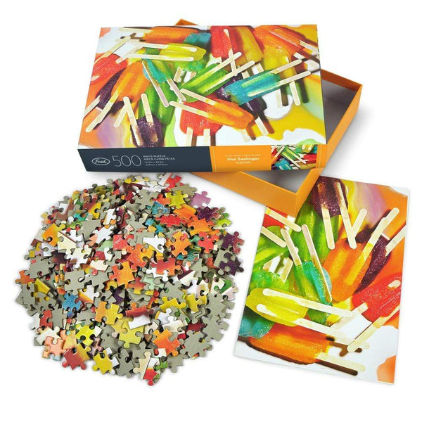 Genuine Fred Ice Pops Puzzle Designed by: Dan Saelinger (500 Pieces)